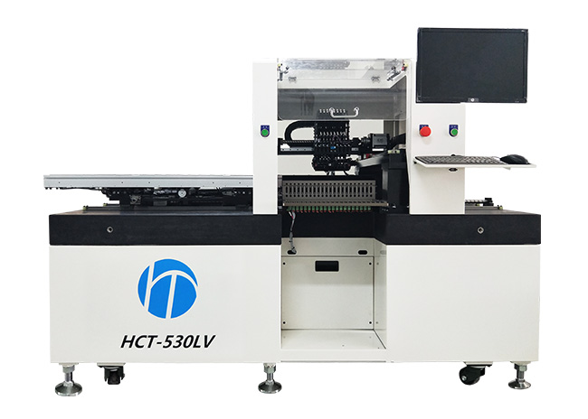 HCT-530LV 經濟型全自動八頭貼片機 LED貼片機 1.2米自動貼片機